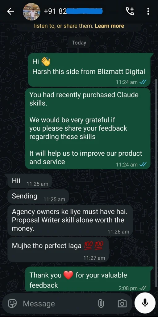 Claude Skills Whatsapp Reviews 01