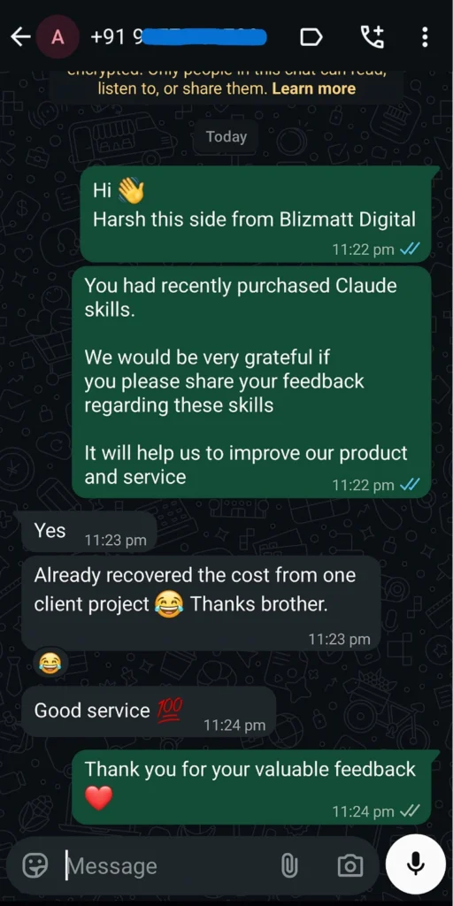 Claude Skills Whatsapp Reviews 02