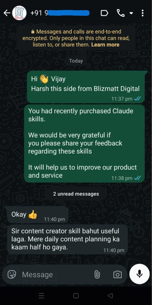 Claude Skills Whatsapp Reviews 06