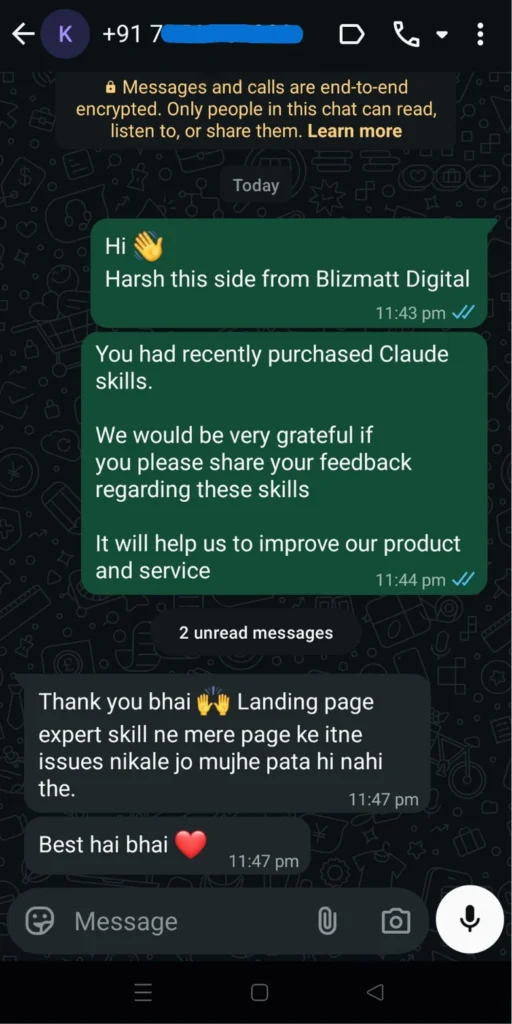 Claude Skills Whatsapp Reviews 07